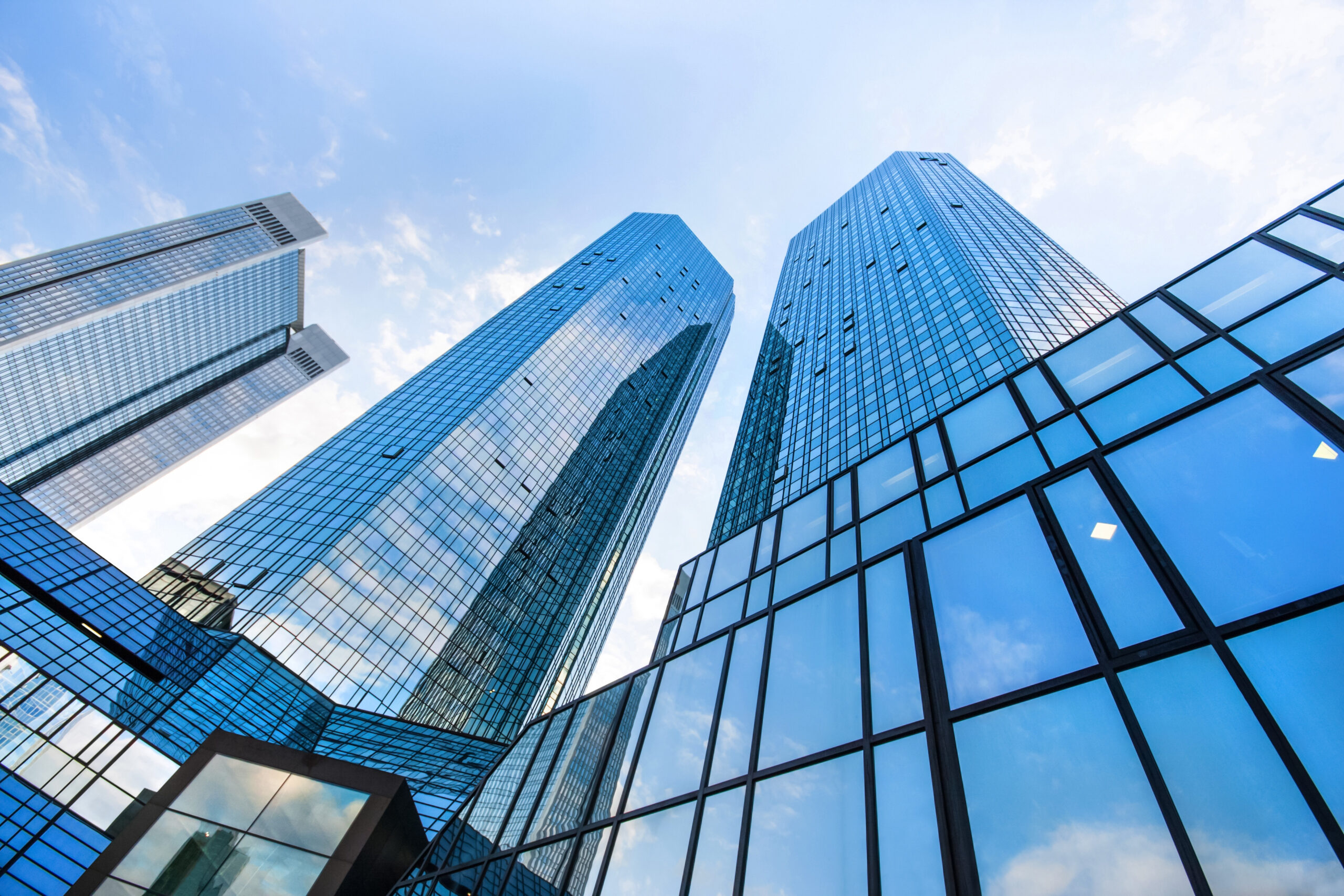 Skyscrapers in Frankfurt, Germany